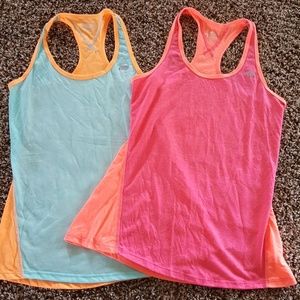 Two Marika Tek racerback tanks